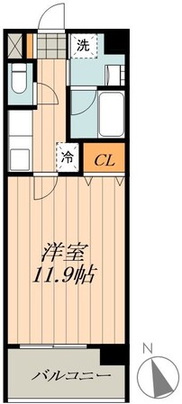 新栄アーバンハイツの物件間取画像